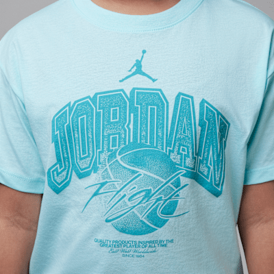 Playera Flight Team para niños talla grande Jordan