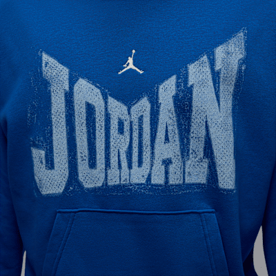 Jordan Brooklyn Sudadera con capucha de estilo universitario - Hombre