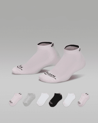 Детские носки Jordan Big Kids' Legend No-Show Socks (6 Pairs)