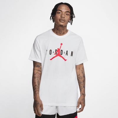 Air jordan sales t shirt white