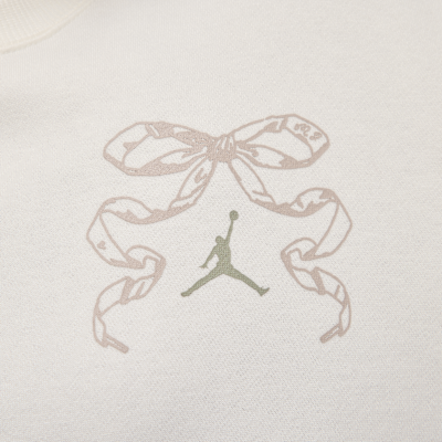 Sudadera sin cierre de cuello redondo de tejido Fleece para mujer Jordan Brooklyn
