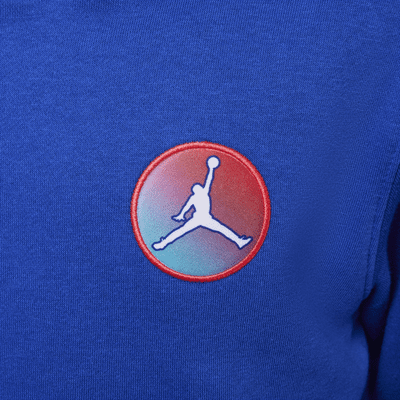 Jordan MJ Moto Big Kids' Fleece Pullover Hoodie