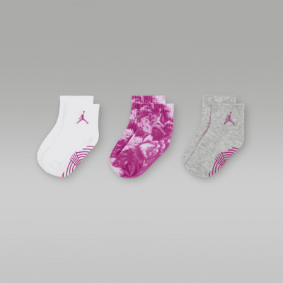 Jordan Baby (12–24M) Gripper Socks (3 Pairs)