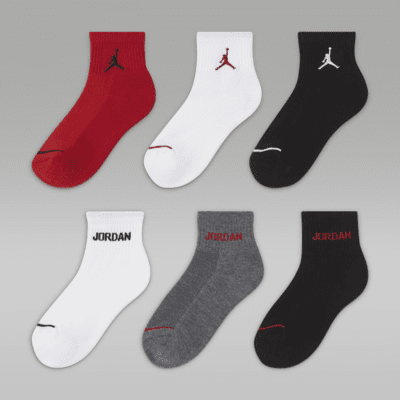 Nike Air Jordan Jumpman 6 pares de calcetines para niños