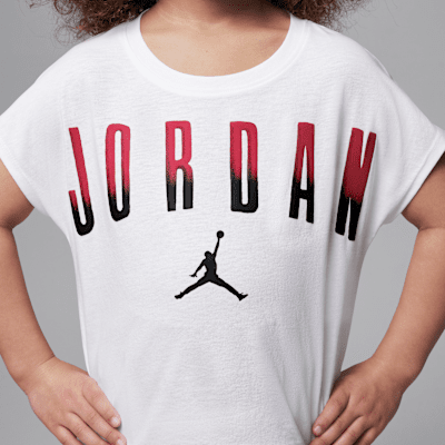 Completo in 2 pezzi con skort a pieghe Jordan – Bambino/a