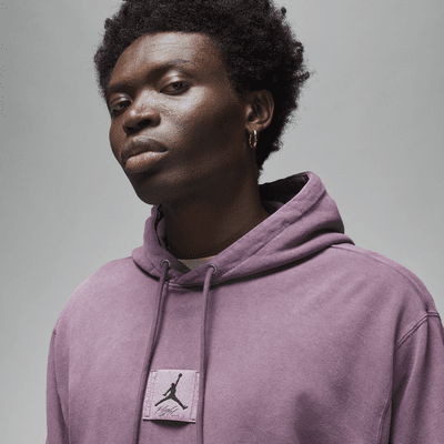 Jordan Essentials Men's Statement Fleece Washed Pullover Hoodie. Nike UK