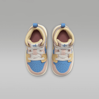 Tenis para bebé e infantil Jordan 1 Mid Sneaker School