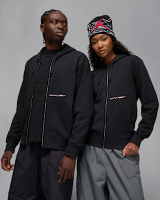 Мужское худи Jordan x Awake NY Full-Zip Fleece Hoodie