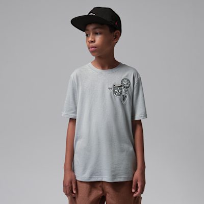 Playera de aviador retro para niños talla grande Air Jordan 5
