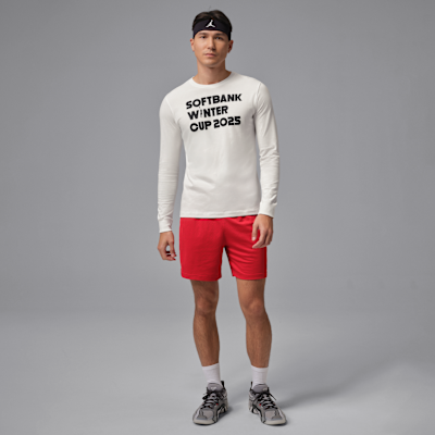 ジョーダン SoftBank ウィンターカップ 2025 メンズ ロングスリーブ Tシャツ