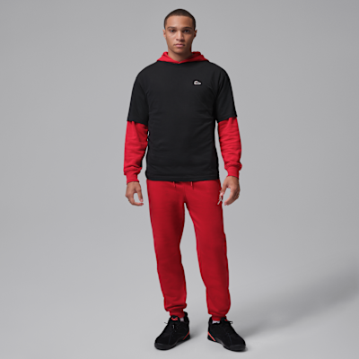 T-shirt męski z naszywką Sneaker Jordan