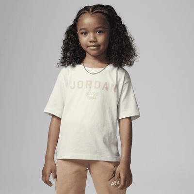 Playera con gráfico para preescolar Jordan