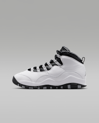 Детские кроссовки Air Jordan 10 Retro "Light Steel Grey" Big Kids'