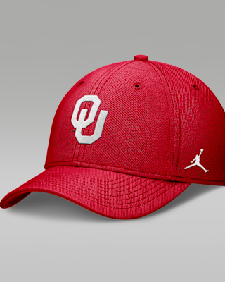 Мужские Oklahoma Classic Jordan Brand Dri-FIT College Hat