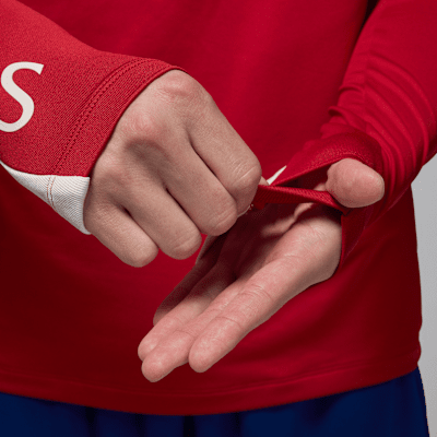 Playera de entrenamiento de fútbol Jordan Dri-FIT de tejido Knit para hombre Paris Saint-Germain Strike Fourth