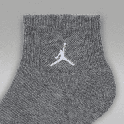 Jordan Everyday Essentials Big Kids' Ankle Socks (6 Pairs)