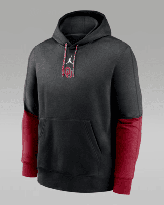 Мужское худи Oklahoma Sooners Sideline Team Issue Club Nike College Pullover Hoodie