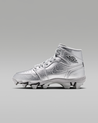 Детские Jordan 1 Mid Little/Big Kids' Cleats
