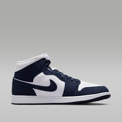 Jordan Air Jordan 1 Mid Erkek Ayakkabısı görsel 3