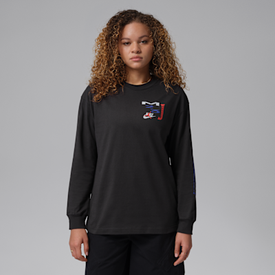 Jordan Flight Women's Oversized Long-Sleeve T-Shirt