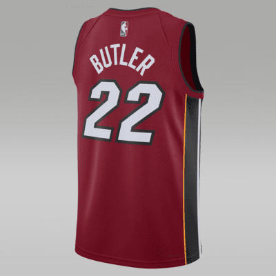 Jersey Jordan Dri-FIT de la NBA Swingman para hombre Miami Heat Statement Edition