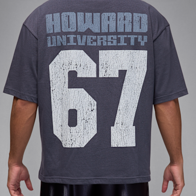 Jordan Flight Essentials x Howard University Men's Oversized T-Shirt