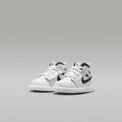 Jordan 1 Mid Alt Schuh für Babys und Kleinkinder