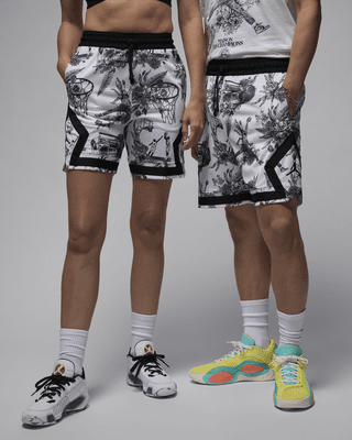 Мужские шорты Jordan Sport Dri-FIT Printed Diamond Shorts