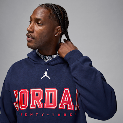 Sudadera con gorro sin cierre oversized para hombre Jordan Brooklyn Fleece