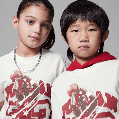 Playera del 40 aniversario para niños talla pequeña Jordan