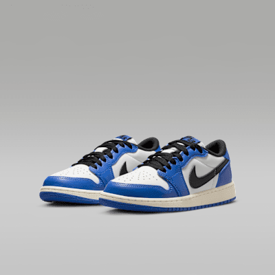 Tenis para niños grandes Air Jordan 1 Low "Game Royal"