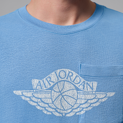 Jordan Flight Essentials Cepli Erkek Tişörtü görsel 4