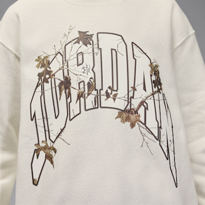 Dámská mikina Jordan Brooklyn Fleece Realtree s kulatým výstřihem