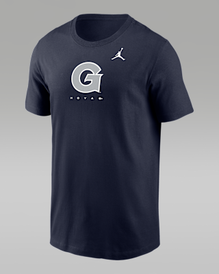Мужская футболка Georgetown Half Court Basketball Jordan Brand Dri-FIT College для баскетбола