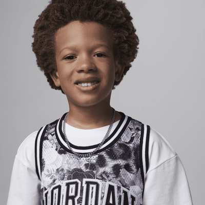 Jersey estampado para niños talla pequeña Jordan 23