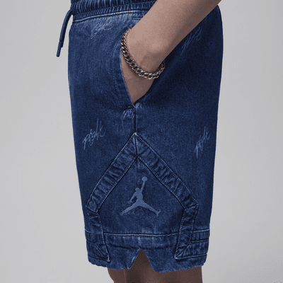 Jordan MJ Flight Heritage Older Kids' Denim Shorts