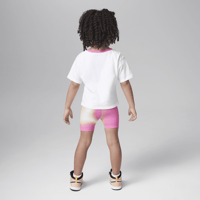 Conjunto de shorts infantil Jordan Lemonade Stand