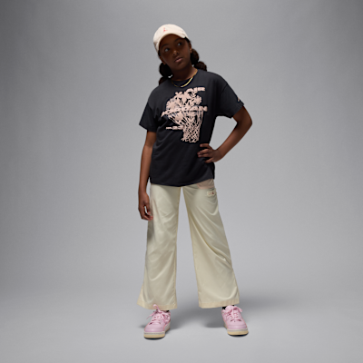 Jordan Big Kids' 23 Flowers T-Shirt