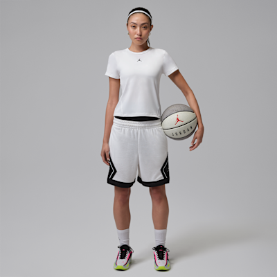 조던 스포츠 에센셜 여성 드라이 핏 반팔 탑