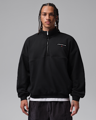 Мужские  Jordan Flight Fleece 1/4-Zip Top