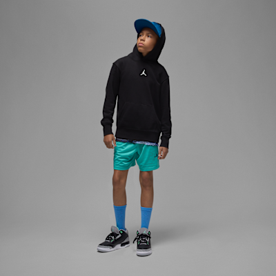 Mikina s kapucí Jordan Dri-FIT Sport Crossover pro větší děti