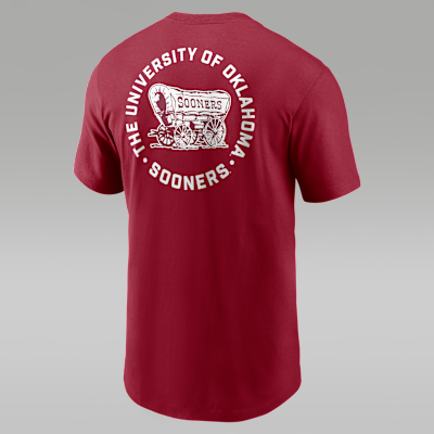 Playera universitaria Nike para hombre Oklahoma Campus 2-Hit