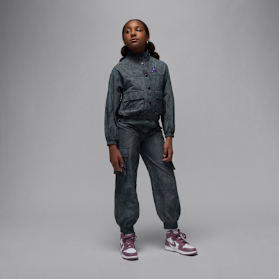 Jordan Blue Jeans and Bling Big Kids' Lightweight Jacket