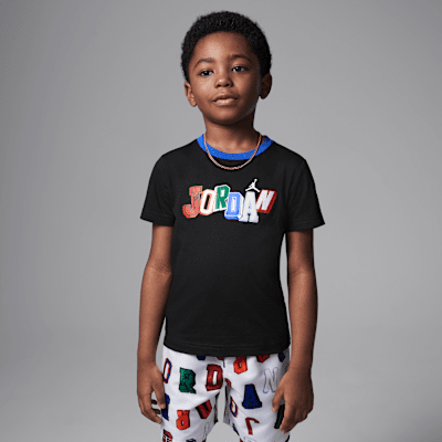 Conjunto de shorts de dos piezas para niños talla pequeña Jordan Court of Legends