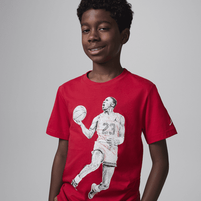 Air Jordan Camiseta con estampado de lunares - Niño/a