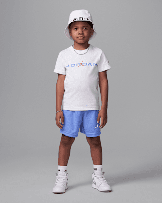 Детские шорты Jordan Little Kids' Baseline 2-Piece Mesh Shorts Set