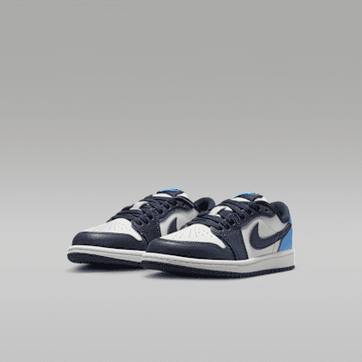 Jordan 1 Retro 低筒 "Obsidian" 小童鞋款