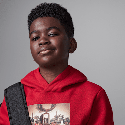 Sudadera con capucha sin cierre para niño talla grande Air Jordan
