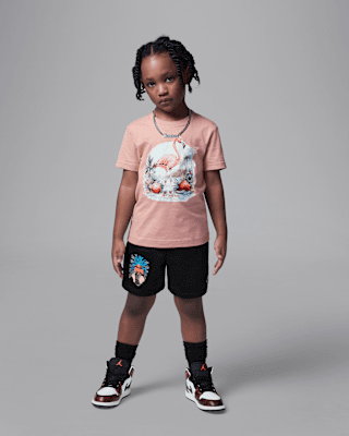Детские шорты Jordan Flight Essentials Little Kids' Summer Pack 2-Piece Shorts Set