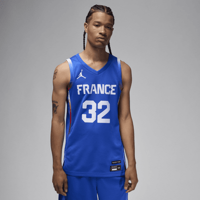 Maillot de basket replica Jordan Victor Wembanyama France Limited Road pour homme